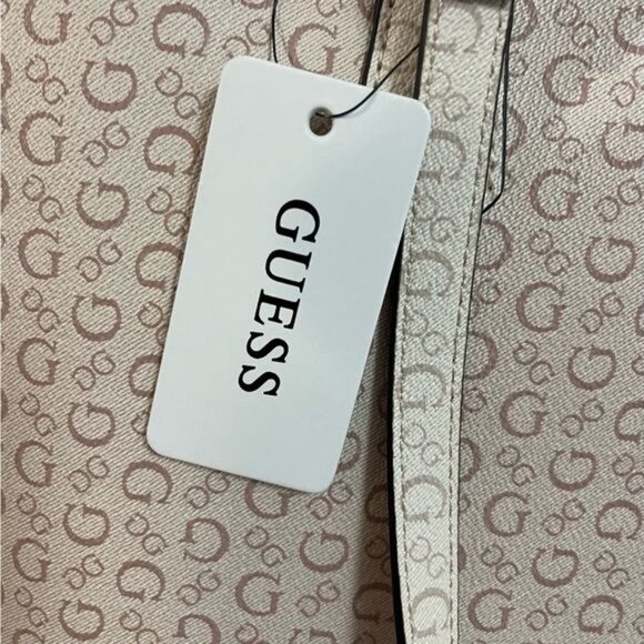 Guess Tote Bag Women Multi Logo, Light Rose, Style CC888325 - Picture 6 of 15